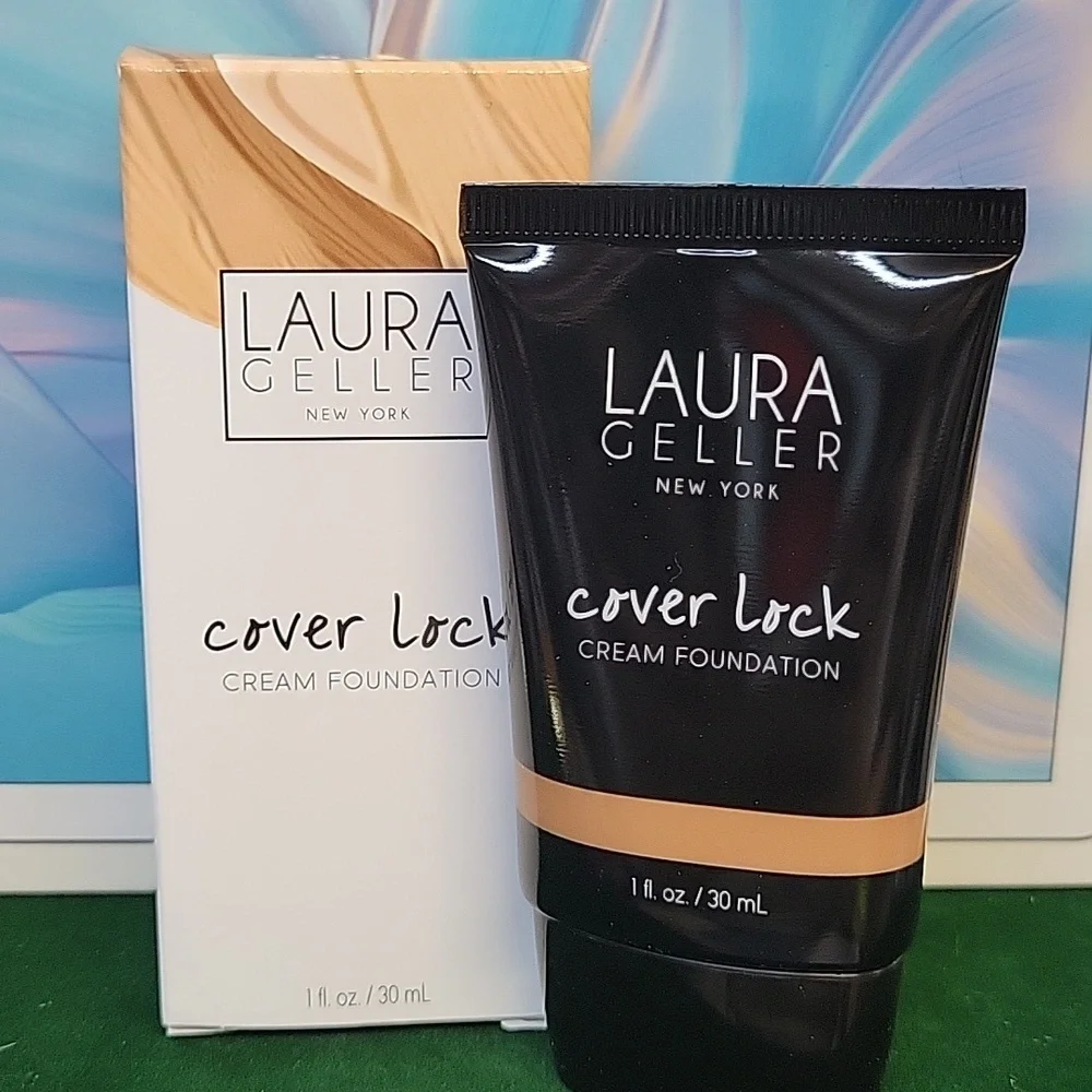 Laura Geller Cover Lock Foundation Tan 30ml New Sealed Tube In Box